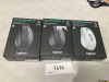Bundle of Assorted Logitech MX Anywhere 3s Computer Mouse - Total RRP $400