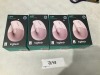 Bundle of 4 x Logitech Lift Vertical Ergonomic Mouse - Rose Total RRP $500