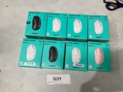 Bundle of Assorted Logitech M240 Silent Mouse - Total RRP $220