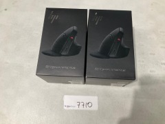 Bundle of 2 x HP 920 ERGONOMIC VERTICAL WIRELESS MOUSE - Total RRP $275