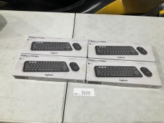 Bundle of 4 x Logitech Pebble 2 Combo - Total RRP $300