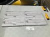 Bundle of 4 x Logitech Pebble Keys 2 K380s Keyboard - White - Total RRP $330