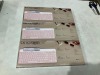 Bundle of 3 x Logitech K580 Multi-Device Slim Wireless Keyboard - Rose - Total RRP $300 - 2