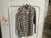 Ringers Western - Dillinger Men's Western Shirt - Dark Sand - 122106RW-DNSD - Size 3XL - 2