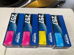 Bundle of Assorted Brother TN-257 Inks - Total RRP $756