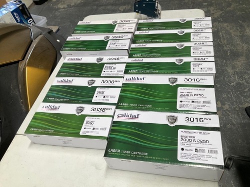 Bundle of Assorted Calidad Printer Ink Cartridges - Total RRP $744