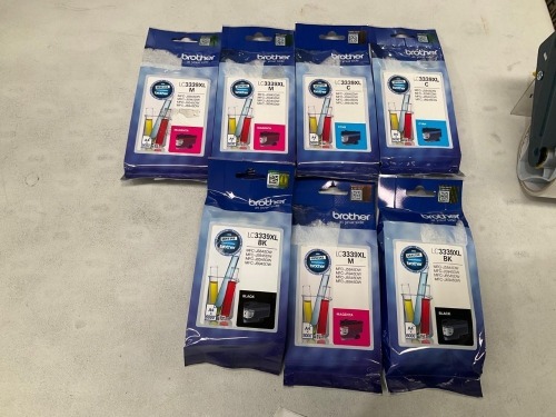 Bundle of Assorted Brother LC3339XL Ink Cartridges - Total RRP $855