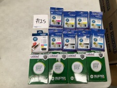 Bundle of Assorted Brother and Calidad LC3313 and 3317 Ink Cartridges - Total RRP $745