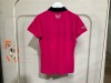 Wrangler Women's Kiera Short Sleeve Polo - 307 Pink - X4S2565135 - Size 12 - 3