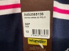 Wrangler Women's Kiera Short Sleeve Polo - 307 Pink - X4S2565135 - Size 12 - 4