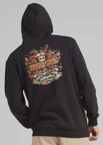 The Mad Hueys - The Kraken Captain Pullover - Black - H424M08003 - Size 2XL