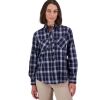 Swanndri Women Barn Shirt - Horizon Blue - SW13227W - Size 10
