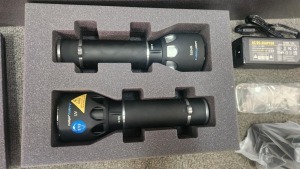 UV 365nm & White 400-700nm Forensic 2-Head Polilight Flare+2 Forensic Light Source (Torch) Kit - Australian RRP $4,500