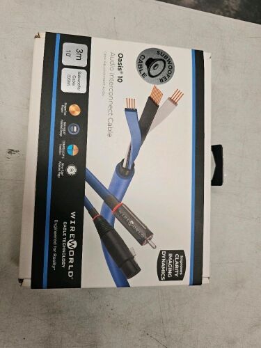 oasis 10 audio interconnect cable