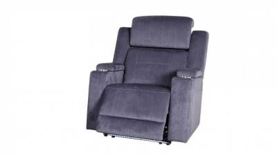 LEMAN Fabric Single Seater recliner Lounge - LAVA