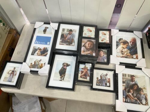Bundle of Assorted Photo Frames | Hilco Global APAC