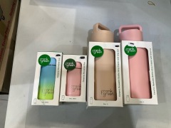 Bundle of Assorted Frank Green - Reusable Bottles and Cups - Assorted Colours & Sizes - Total RRP $216.80