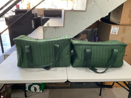 Bundle of 2 x Country Road - Children's Logo Weekender Bag - Total RRP $159.90