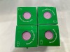 Bundle of 4 x Frank Green - 355ml Ceramic Reusable Cup w Button Lid - Pink/Purple - Total RRP $207.80 - 2