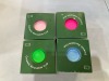 Bundle of 4 x Frank Green - 295ml Ceramic Reusable Cup w Button Lid - Assorted Colours - Total RRP $179.80 - 2