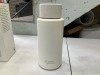 Bundle of 2 x Frank Green - Ceramic Reusable Bottle w Straw Lid- 1000ml - White - Total RRP $119.90 - 3