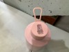 Bundle of 1 x Frank Green - Ceramic Reusable Bottle 2L & 1 x Frank Green Wine Bottle Cooler 1.5L - Pink - Total RRP $159.90 - 5