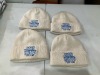 Bundle of 4 x The Mad Hueys - Women's It's Going To Get Icey Relaxed Fit Beanie - Stone - Total RRP $119.96