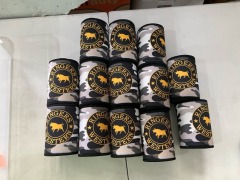 Bundle of 13 x Ringers Western - Signature Bull Camo Stubby Cooler - Total RRP $129