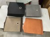 Bundle of 9 x Fabric Storage Cubes - Assorted Colours