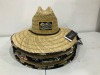 Bundle of 5 x The Mad Hueys - Frothin Out Straw Hat - Natural - One-Size-Fits-Most - Total RRP $174.95