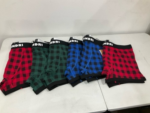 Bundle of 5 x Swanndri - Undies - Assorted Colours - Size XXL - Total RRP $174.95