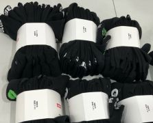 Bundle of 5 x Globe - 5 Pack Crew Socks - Assorted Styles - Black - Total RRP $144