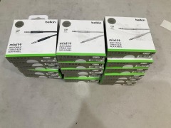 Bundle of 18 x Belkin MIXIT Metallic Premium AUX 1.2M Cable