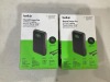 Bundle of 2 x Belkin BoostCharge Pro 3-Port Laptop Power Bank 20k
