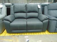 GAUCHO Fabric 2 SEATER recliner Lounge 2ERER*JET