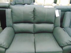 GAUCHO Fabric 2 SEATER recliner Lounge 2ERER*JET - 2
