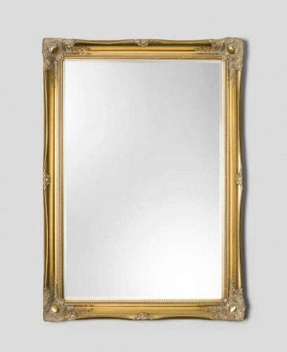 Elsa Wall Mirror Black Beaded 140 x 110cm