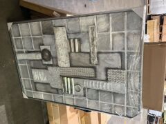 Bundle of 4 Artworks 152 x 18.5 x 102cm