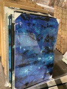 Blue, Black Artwork 150 x 100cm