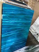 Blue Toned Artwork 150 x 100cm