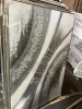 Grey, Silver Artwork 150 x 100cm
