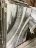 Grey, Silver Artwork 150 x 100cm