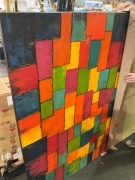 Bundle of 4 Artworks, Blocks of colours 170 x 120cm