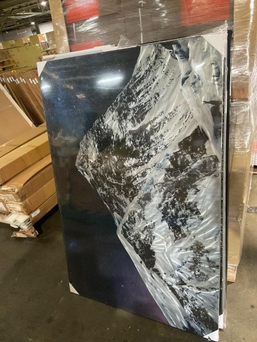 partial_refund*Bundle of 2 Artworks, Snow Capped Mountains 150 x 100cm