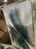 Black, Teal, White, Grey Artwork 150 x 100cm