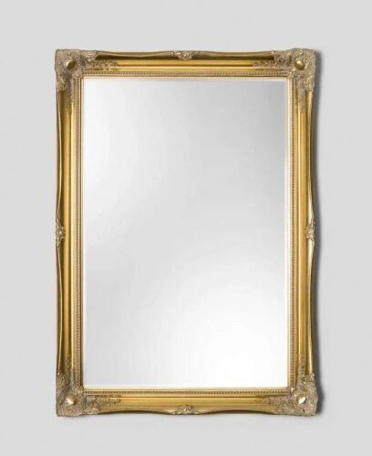Serena Gold Large Wall Mirror 105 x 75cm