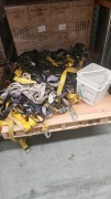 Pallet of Assorted Safety Harnesses & Rope