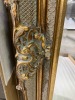 Gold square mirror 188 x 96cm