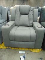 LEMAN Fabric Single Electric SEATER Lounge 3EE- LAVA