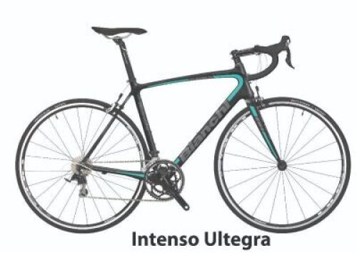 DNL Bianchi Bike- Model YNB30T551z - Intenso Ultegra 11sp, 55cm